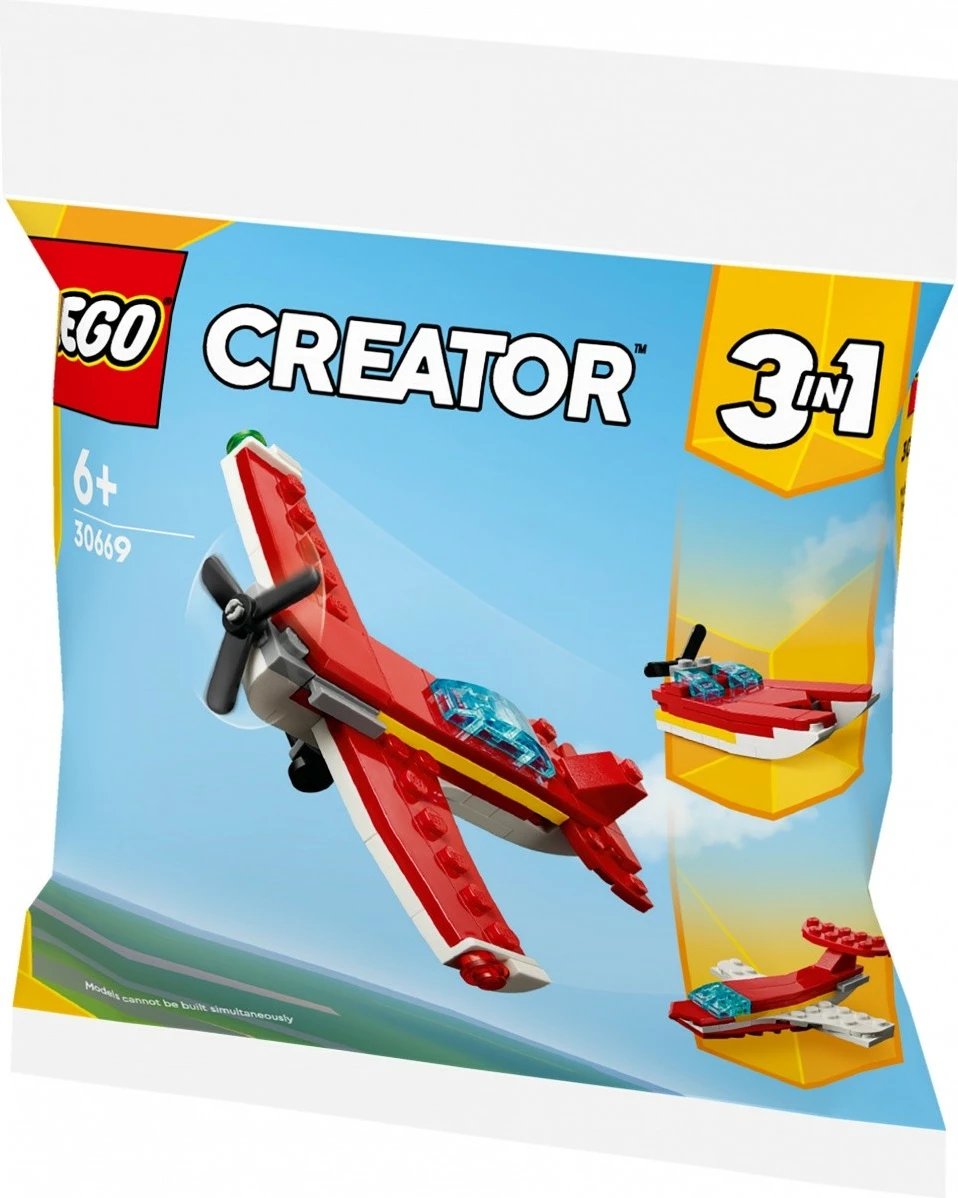Set ndërtimi LEGO Creator 30669, 51 pjesë, i kuq, 3-në-1