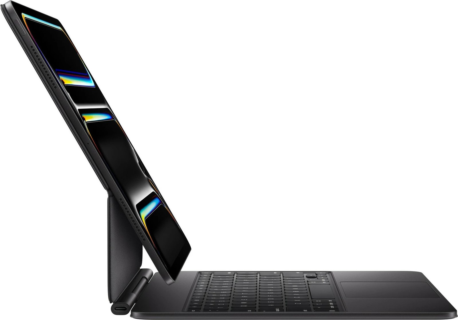 Tastierë Apple Magic Keyboard për iPad Pro 13 (M4), daneze, e zezë
