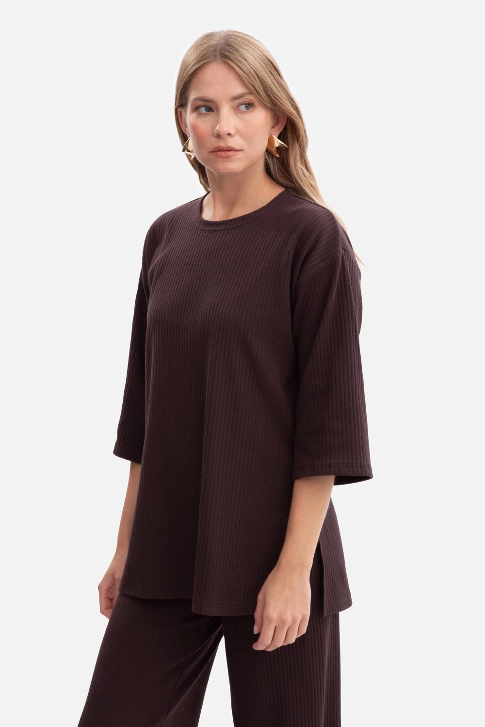 Bluzë femra BeWear 218658, kafe