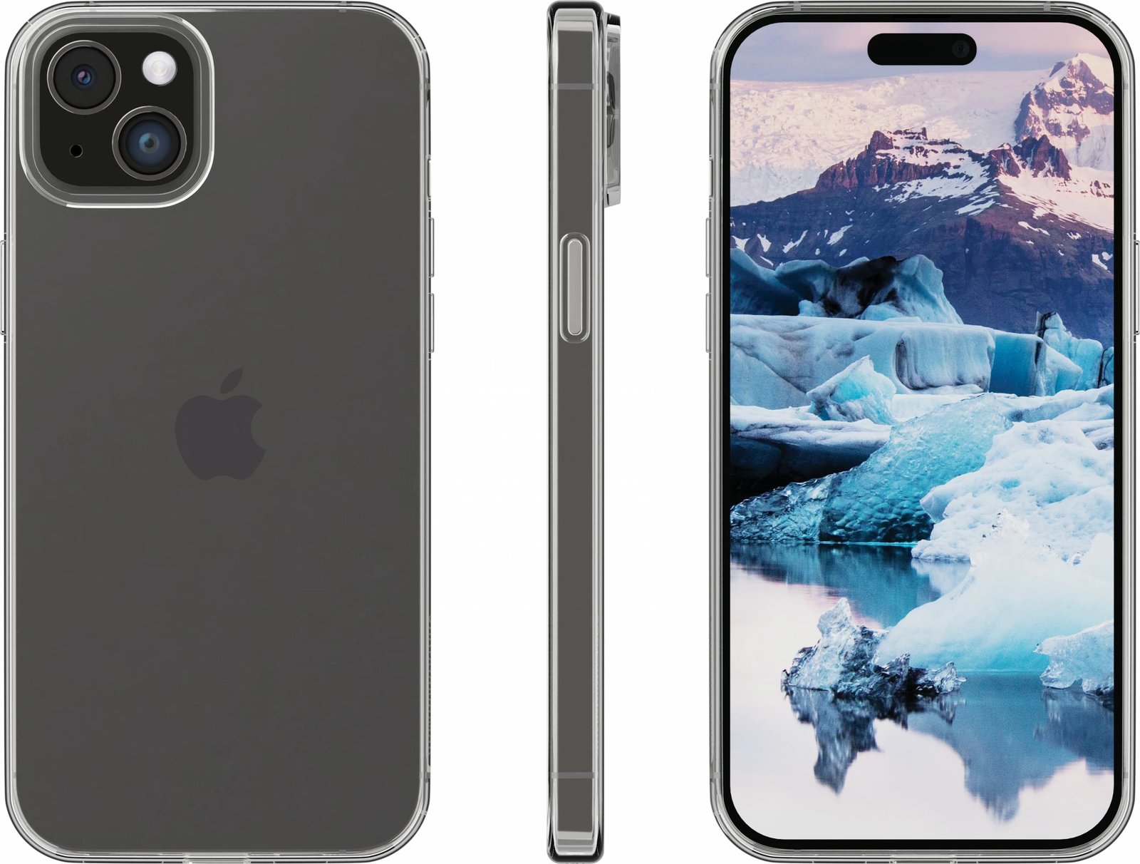 Mbështjellës dbramante1928 Eco Case Nuuk për iPhone 15, transparent