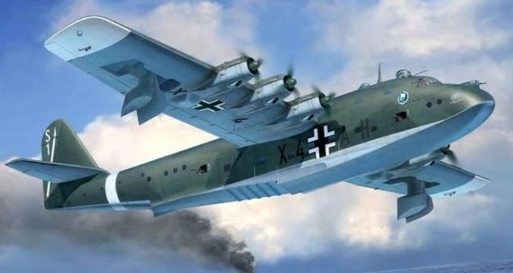 Model plastik aeroplani Revell Blohm & Voss BV222, 1:72, 282 pjesë