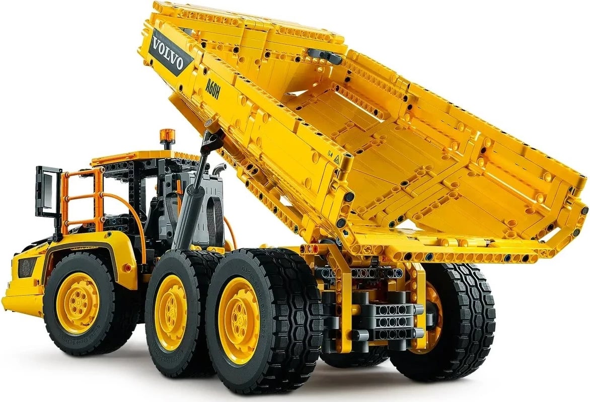 Set LEGO Technic Volvo 6x6 Articulated Hauler 42114, Verdhë Set LEGO Technic Volvo 6x6 Articulated Hauler 42114, Verdhë