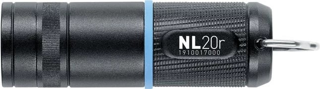 Dritë dore Walther NL20r LED, 80 mAh, e zezë
