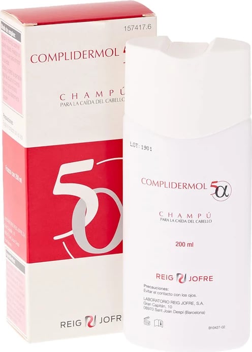 Shampon kundër rënies së flokëve Complidermol 5 Alpha 200ml
