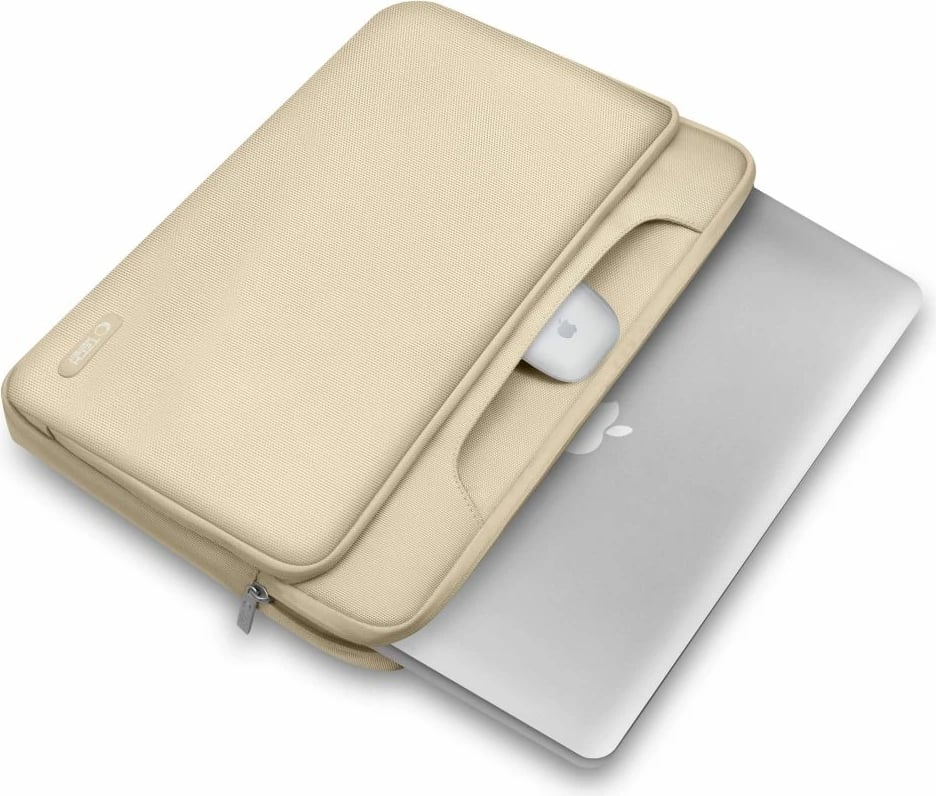 Çantë laptopi Tech-Protect PocketBag 15-16", bezhë