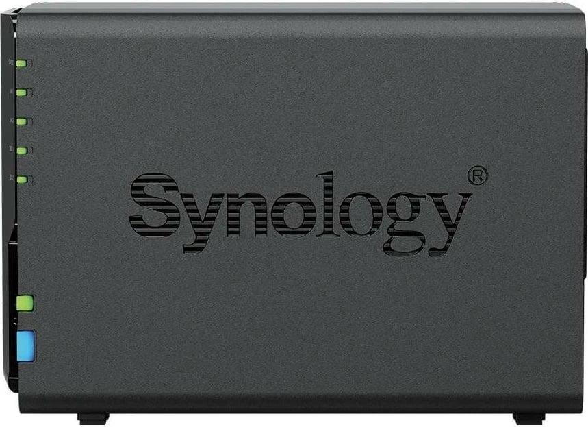 NAS Synology DS225+ 2GB RAM, 2 slota, 2x RJ-45, 2x USB 3.2 Gen 2