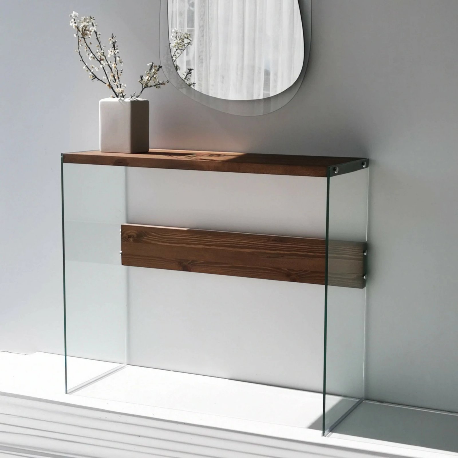 Komodë Hanah Home, ngjyrë arre, Niagara