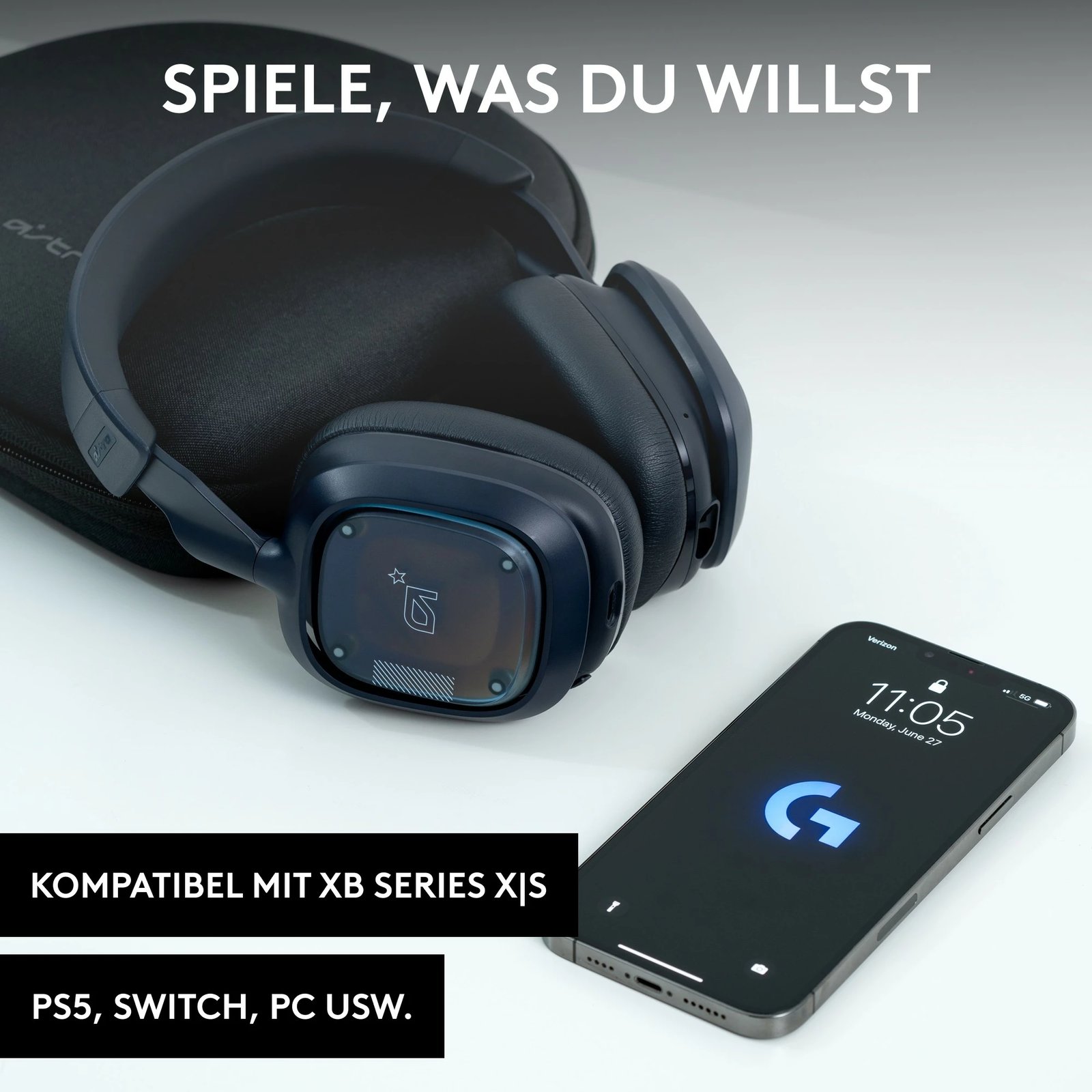 Kufje gaming ASTRO A30 Logitech, Wired & Wireless, 20 - 20000 Hz, 342 g, Blu