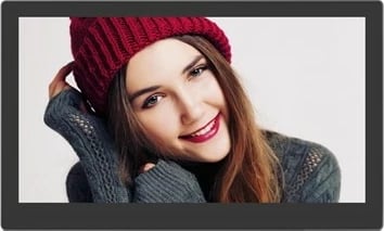 Kornizë digjitale Braun DigiFrame 159 Business Line 15.6 inç, 8GB, Full HD, e zezë