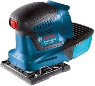 Lëmues orbital BOSCH GSS 18V-10 Professional, 18V, zi/blu/kuqe