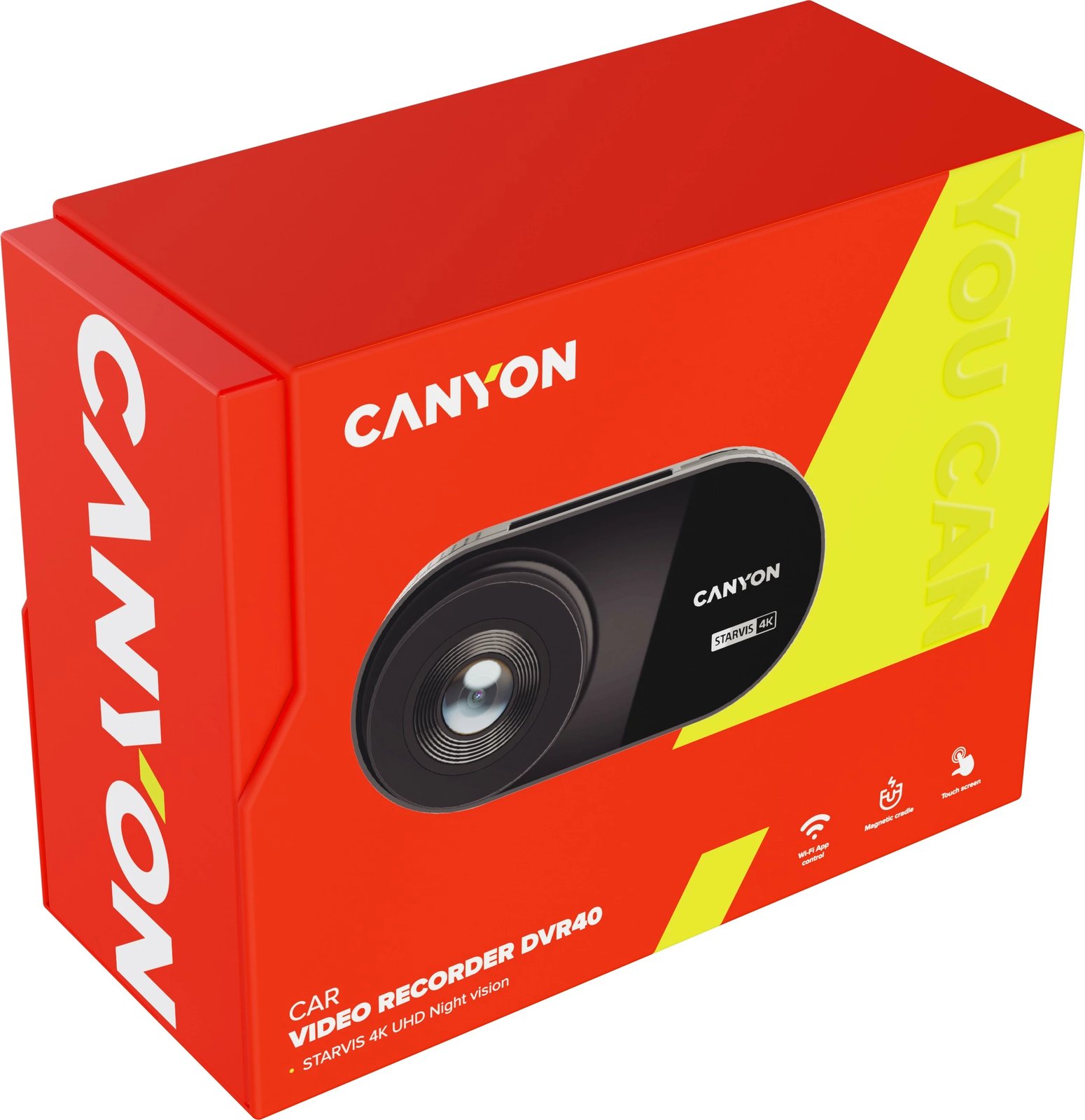 Kamera veture Canyon DVR40, 4K UltraHD, 3'' ekran, e zezë Kamera veture Canyon DVR40, 4K UltraHD, 3'' ekran, e zezë