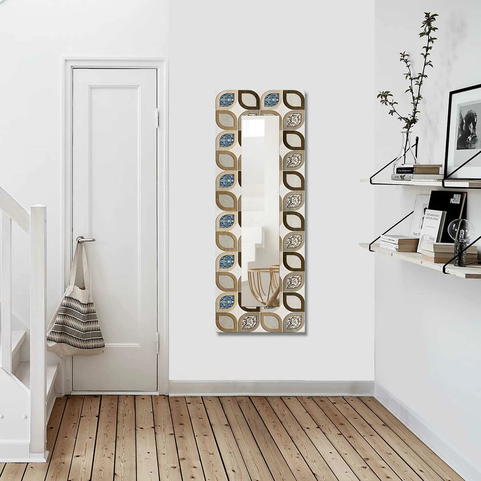 Pasqyrë dekorative Wallity, 40120YMA-30, shumëngjyrëshe, 40x120cm