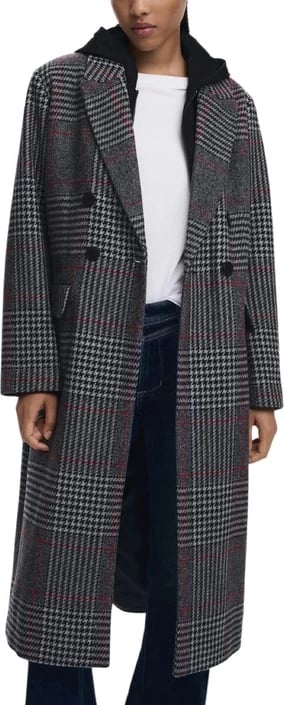 Pallto femra Desigual, gri