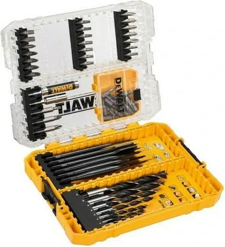 Set për shpim druri DeWalt DT70768-QZ, 57 copë