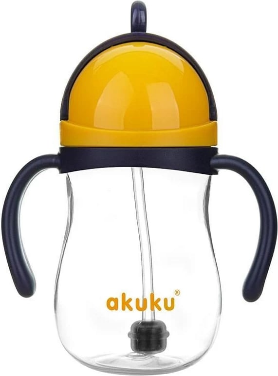 Garniturë zëvendësuese për shishe me pipëz dhe peshë, AKUKU, për 280 ml, set 3 copë, transparente