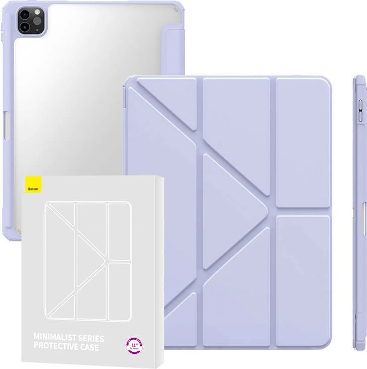 Mbështjellës Baseus Minimalist për iPad Pro 11", P40112502511-00, vjollcë