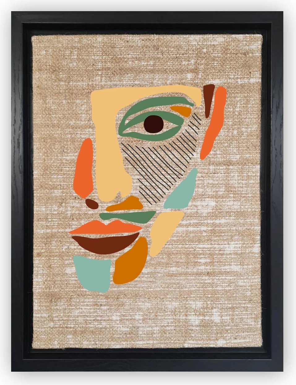 Pikturë dekorative në kanavacë, shumëngjyrëshe, LSJ219278569213, 36x46cm