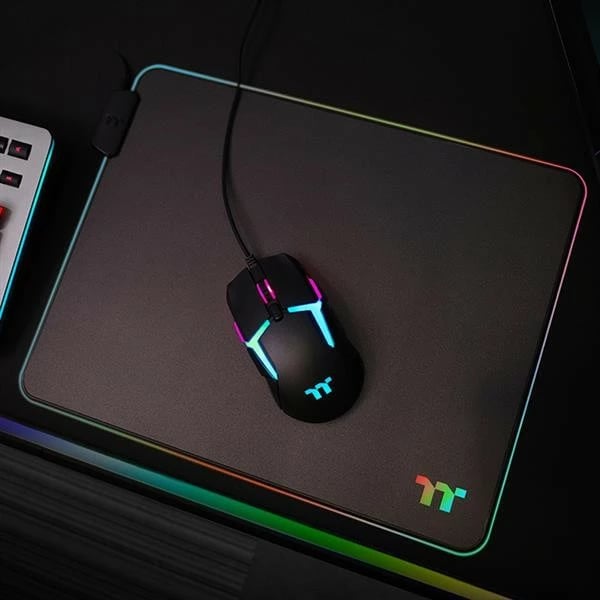 Mauspad Thermaltake Level 20 RGB, LED, 370x290mm, i zi