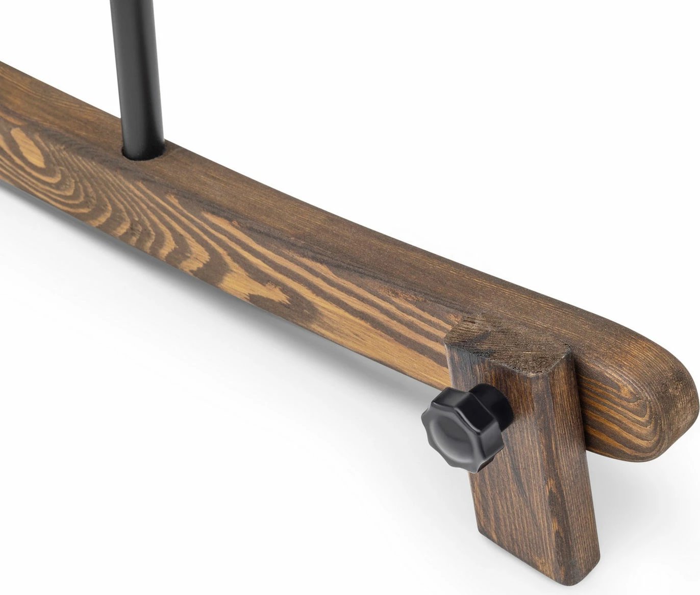Djep për fëmijë, ngjyrë e zezë, Skye Decor, metal dhe dru pishe