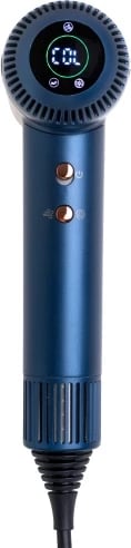 Tharëse flokësh, Adler, AD 2271 Superspeed, motor brushless 110,000 RPM, 1500W, 3 shpejtësi ajri, 6 temperatura, jonizim, ekran LED, me koncentrator magnetik, difuzor magnetik dhe çantë udhëtimi, blu