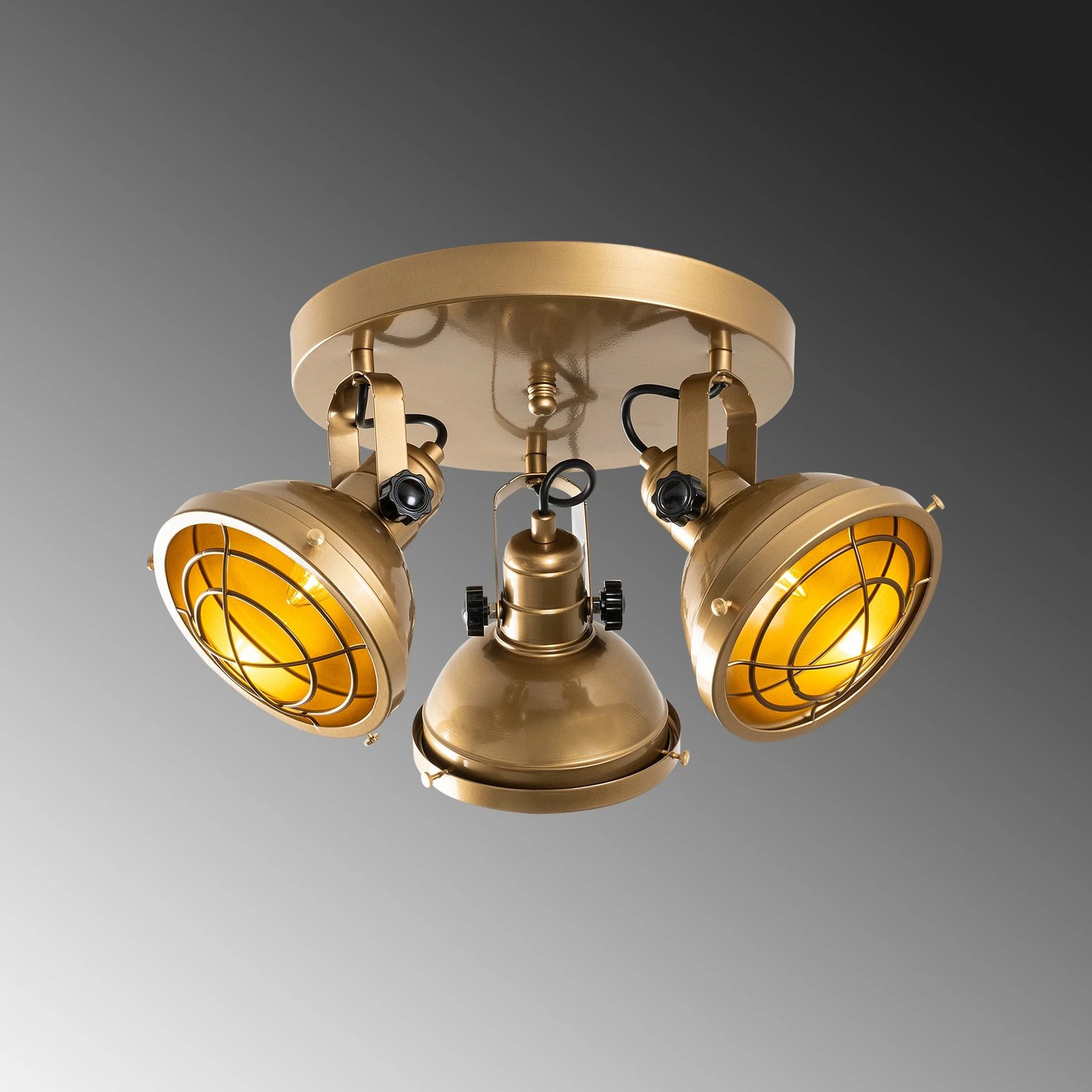 Llambë tavani Opviq, ngjyrë ari, Spoly - 13799