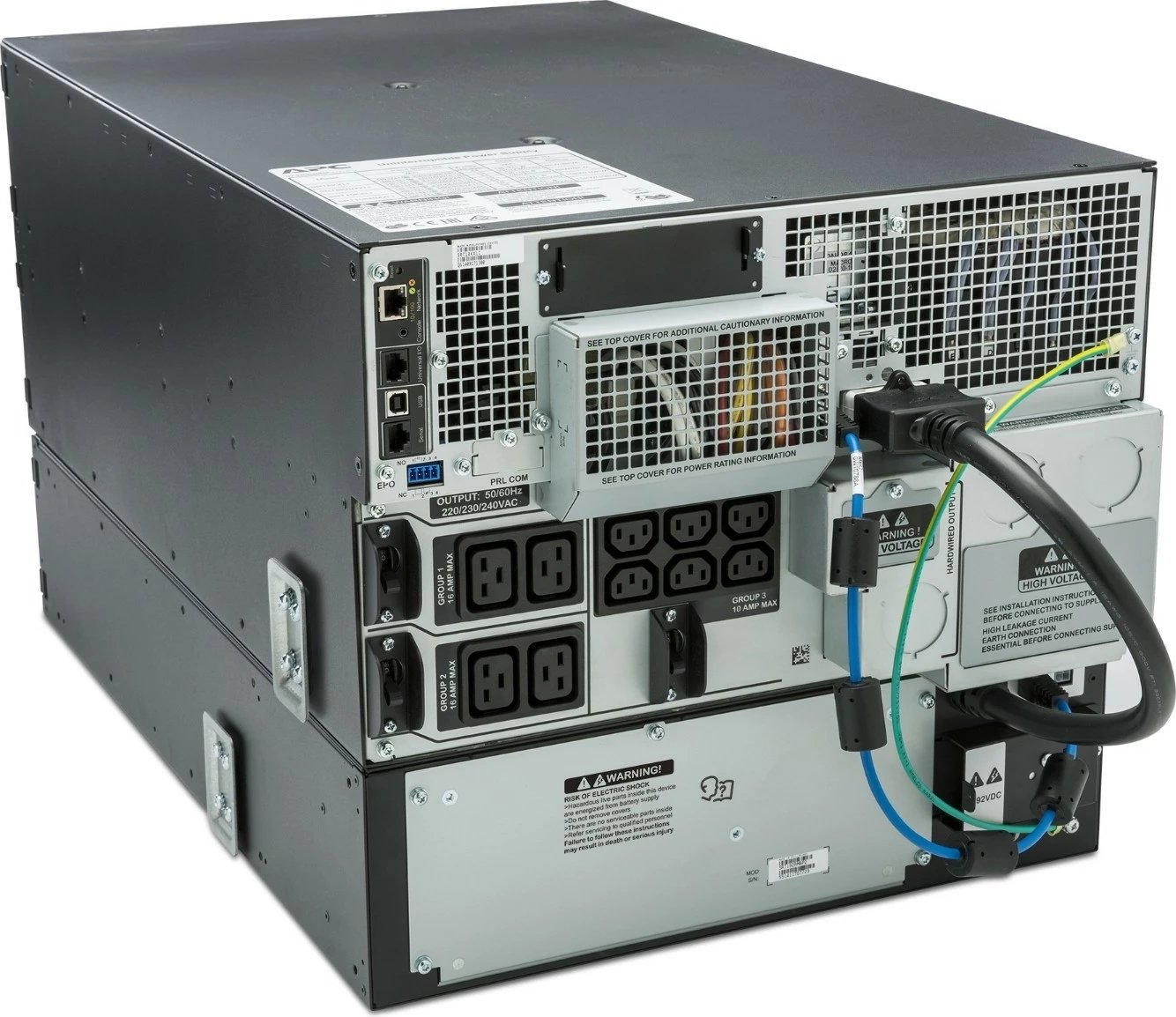 Bateri rackmount APC Smart-UPS SRT192RMBP2, 19" 3U, e zezë