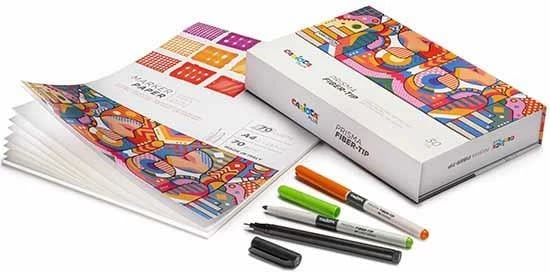 Sketchbook Carioca Plus A4, 70 fletë, 70g