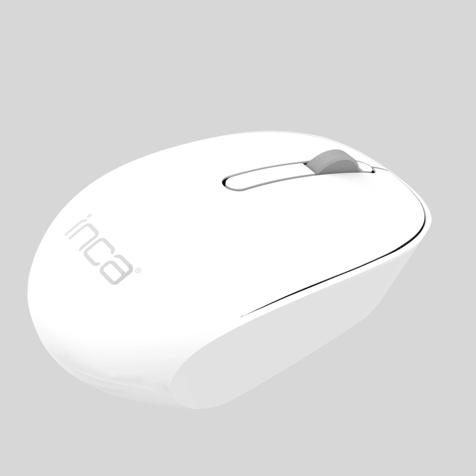 Maus Inca IWM-241RB, wireless, 1200 DPI, Candy Design, i bardhë