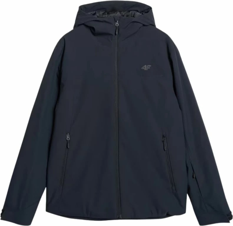 Jakne ski për meshkuj 4f, e zezë