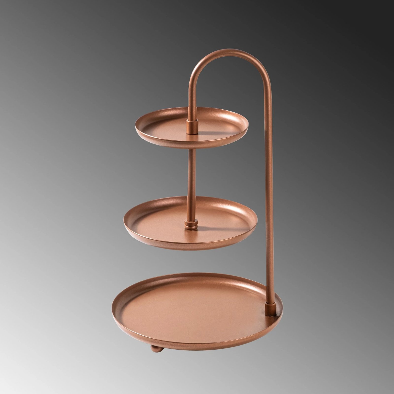 Aksesor dekorativ metalik, bakër, Evila Originals, Kalkı-A, 20x32cm