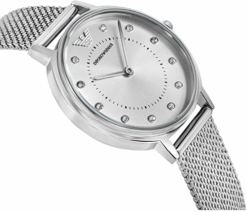 Orë dore për femra Emporio Armani Kappa, argjendi