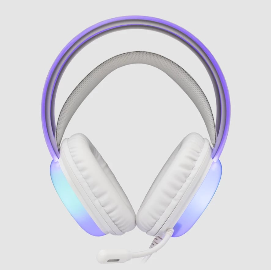 Kufje Gaming White Shark GH-2444 PEACOCK-2, të bardha