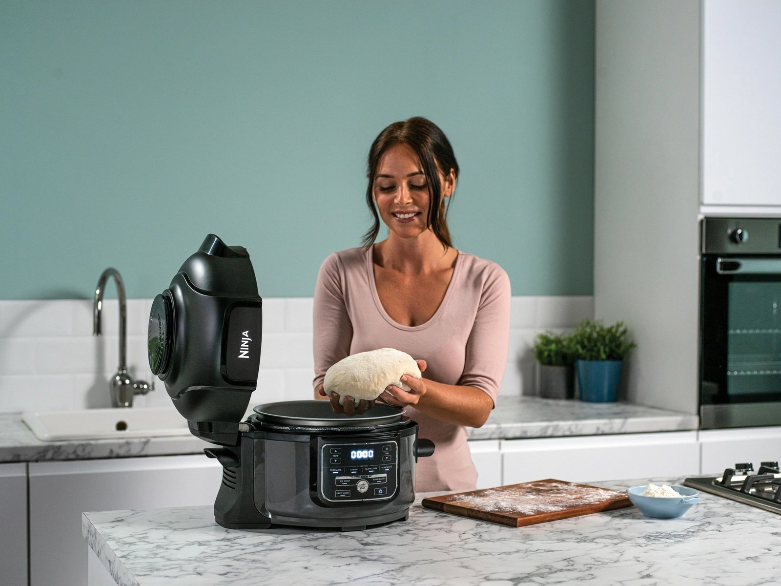 Pajisje kuzhine Ninja OP100EU, 4.7 L, 1460 W, Ngjyrë e zezë