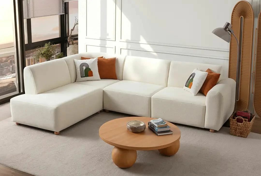 Këndare S-Loft, e bardhë, Atelier del Sofa