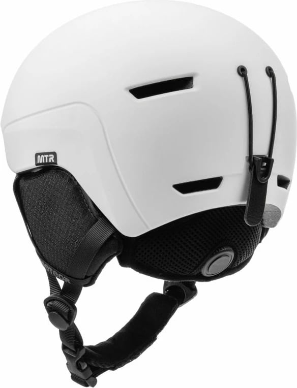 Helmetë ski Meteor, për meshkuj dhe femra, e bardhë