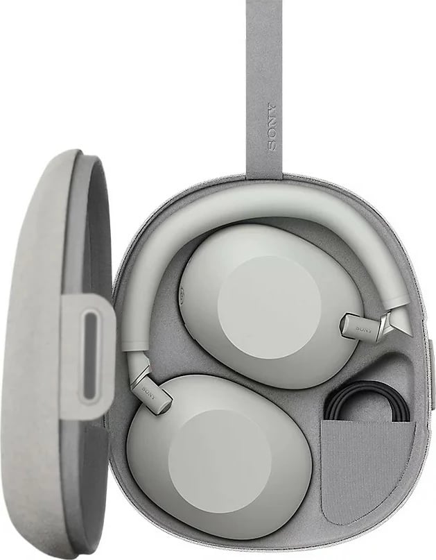 Kufje SONY WH-1000XM6, wireless, anulim zhurme, argjend