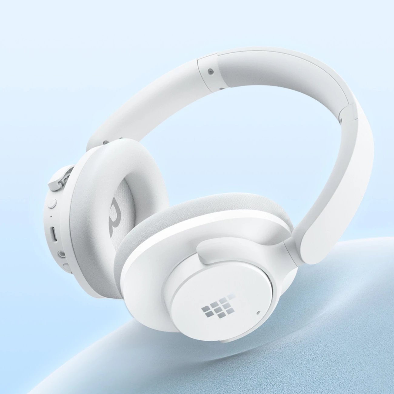 Kufje Tronsmart Sounfii Q20 ANC, Bluetooth 5.3, On-Ear, të bardha