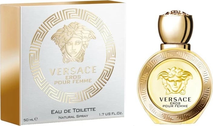Eau De Toilette Versace Eros Pour Femme, 50 ml