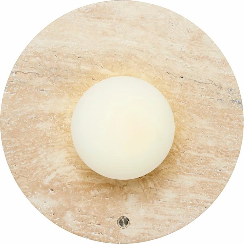 Llambë muri Opviq, Tor-Nun-D, ngjyrë bezhë dhe e bardhë