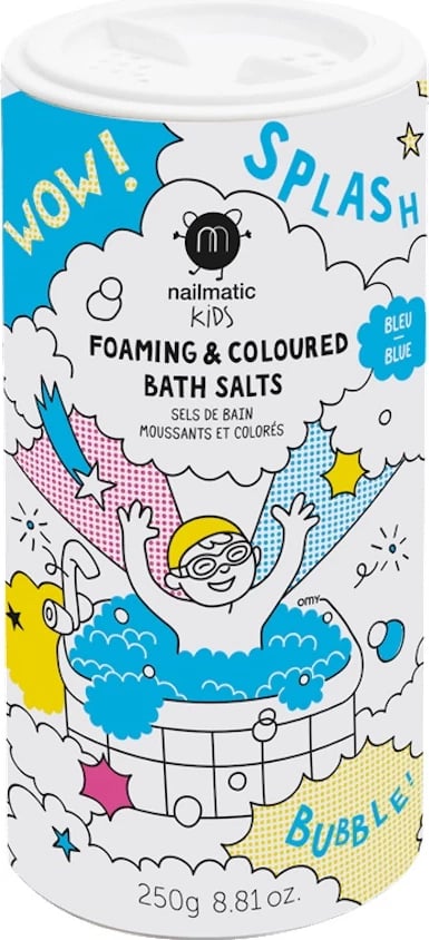 Kripë për banjë për fëmijë Nailmatic Blue, 250g