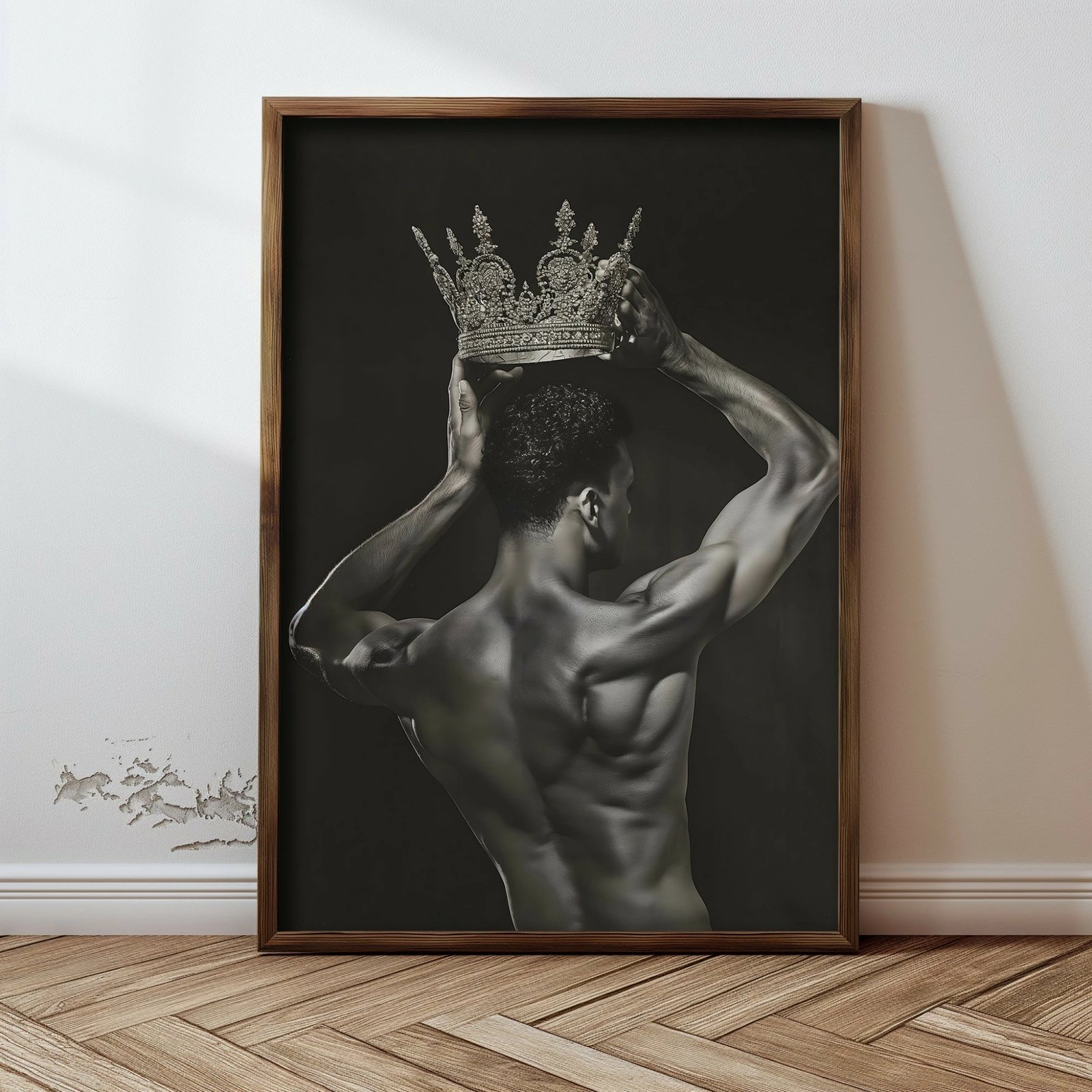 Pikturë dekorative me kornizë MDF, shumëngjyrëshe, GE165-L