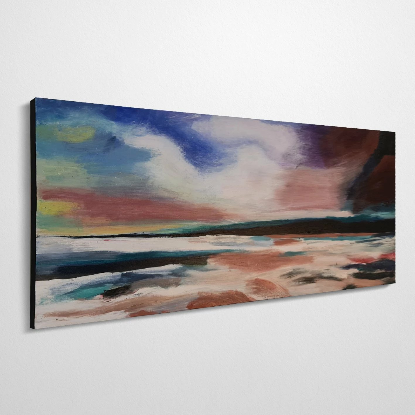 Pikturë dekorative me vaj, Wallity, OP1792225085 - 60140, shumëngjyrëshe, 60x140cm