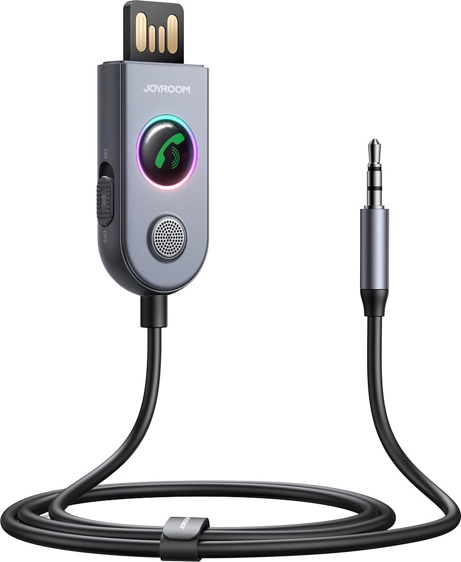 Pranues wireless për makinë Joyroom JR-CB6, Bluetooth 5.3, Gri