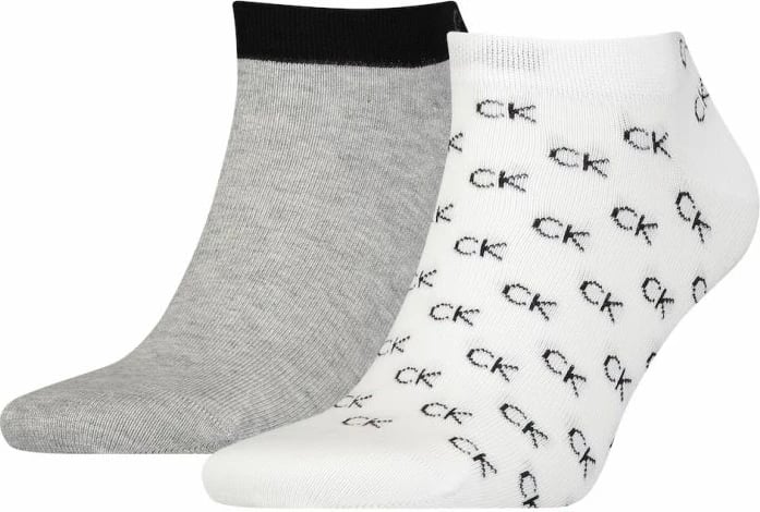 Çorape për meshkuj dhe femra Calvin Klein, të bardha