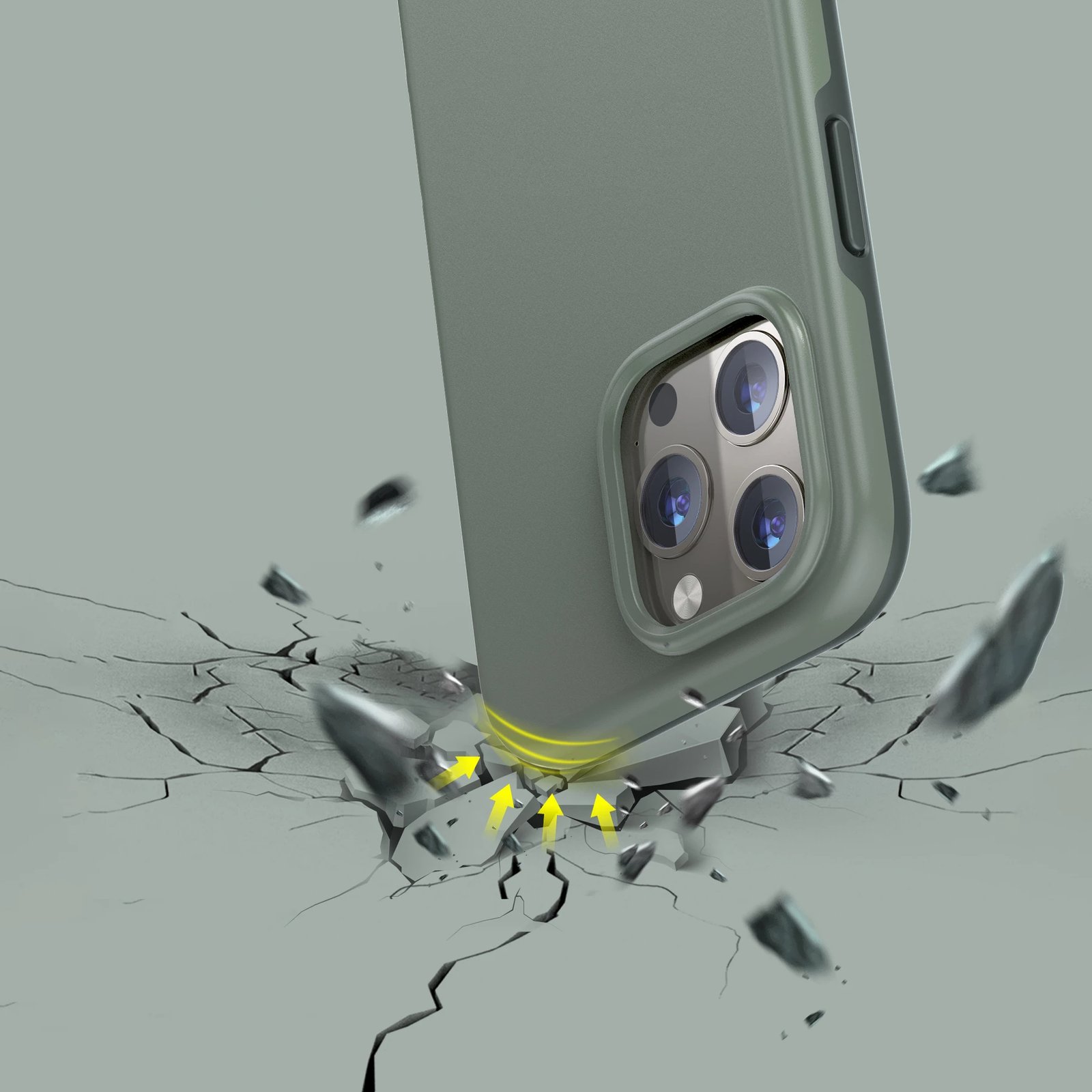 Mbështjellës Choetech PC0113-MFM-GN për iPhone 13 Pro, MagSafe, e gjelbër