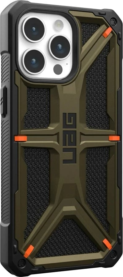 Mbështjellës Urban Armor Gear 11429811397B për celular, për Apple, 6.7", i zi/i gjelbër
