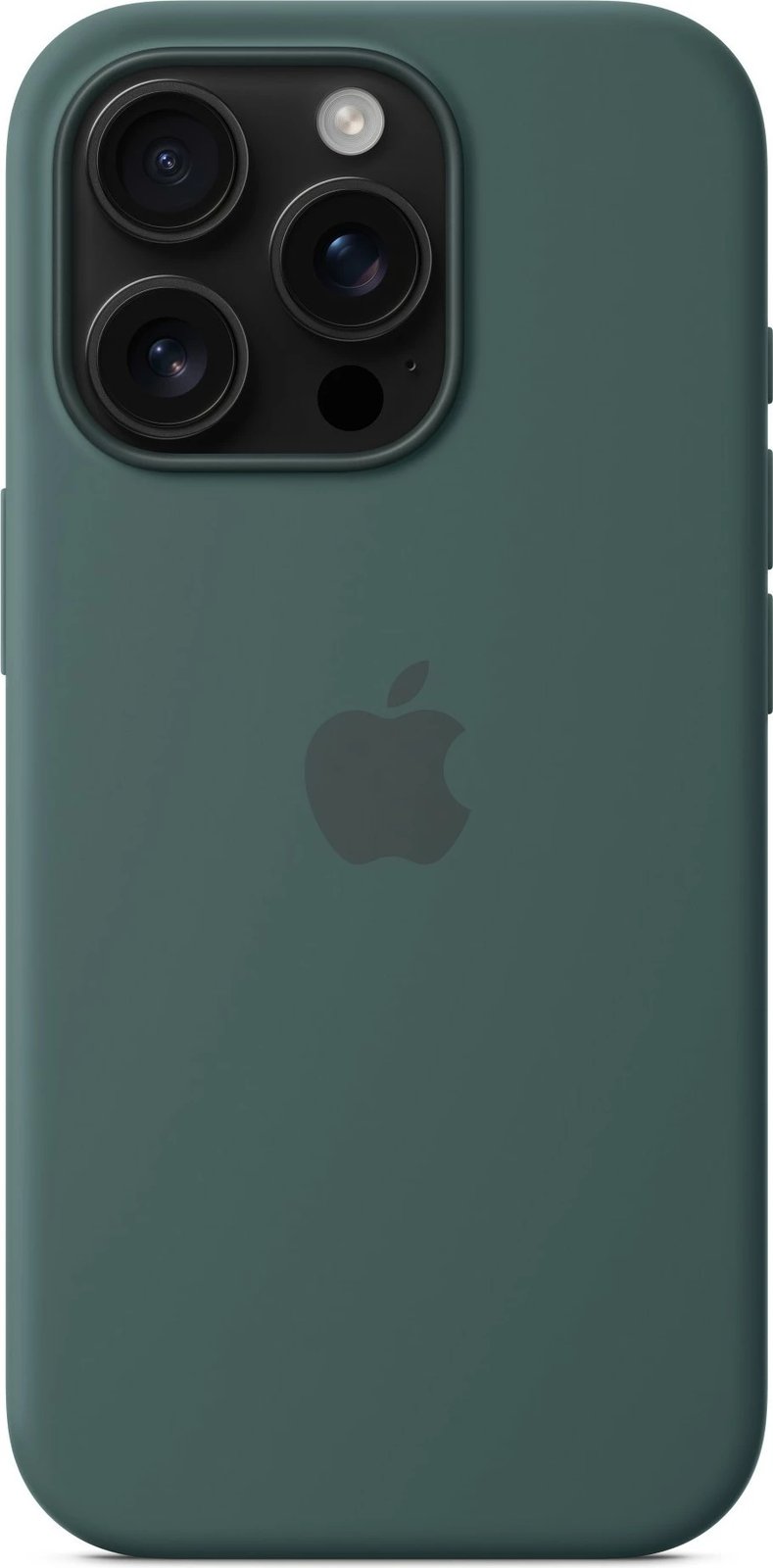 Apple iPhone 16 Pro - Silicone Case with MagSafe - Lake green