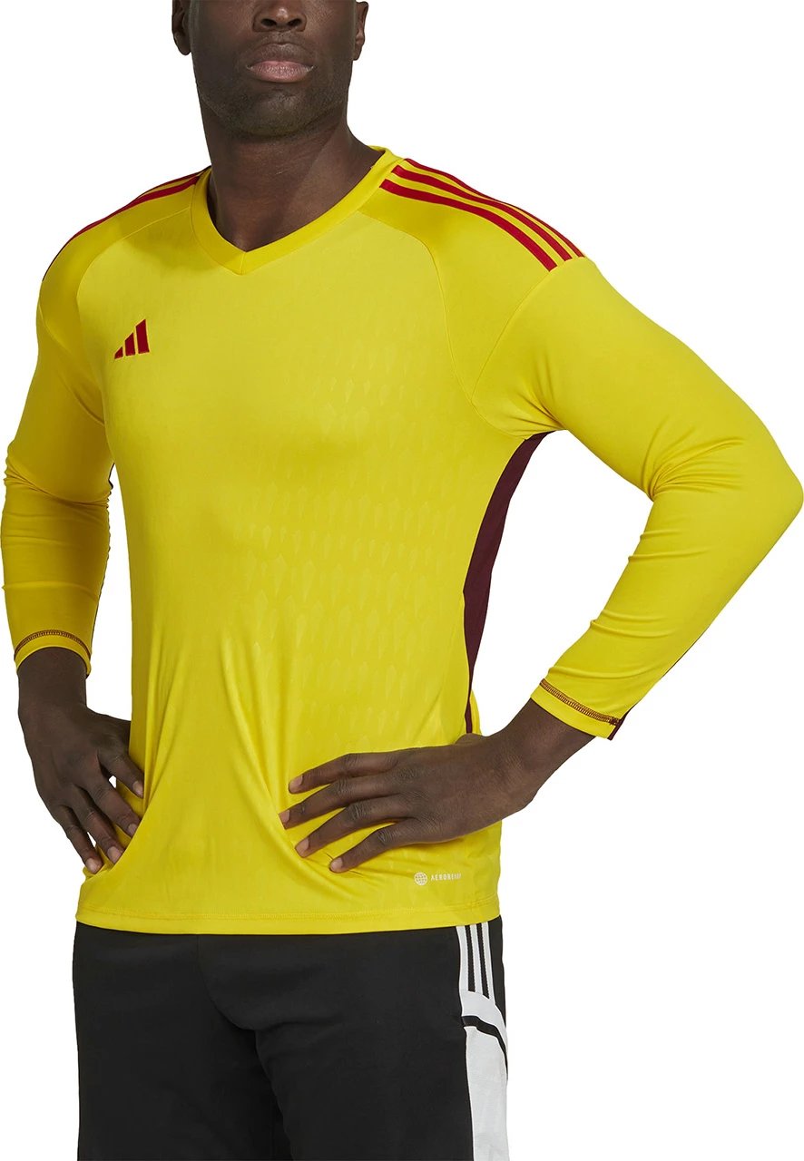Fanellë portieri adidas për meshkuj, e verdhë