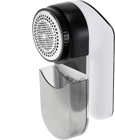 Heqës pushash Adler AD 9618, LCD, 3 shpejtësi, bateri 2000mAh, kokë 6.5 cm, USB-C, bardhë-e zezë