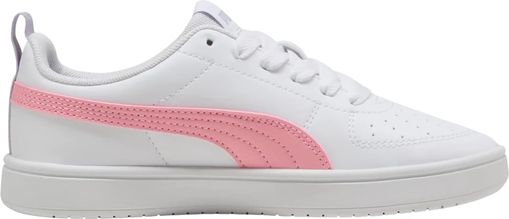Atlete fëmijë Puma, të bardha-rozë
